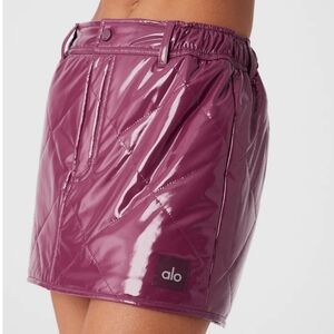ALO Yoga Purple Mini Skirt